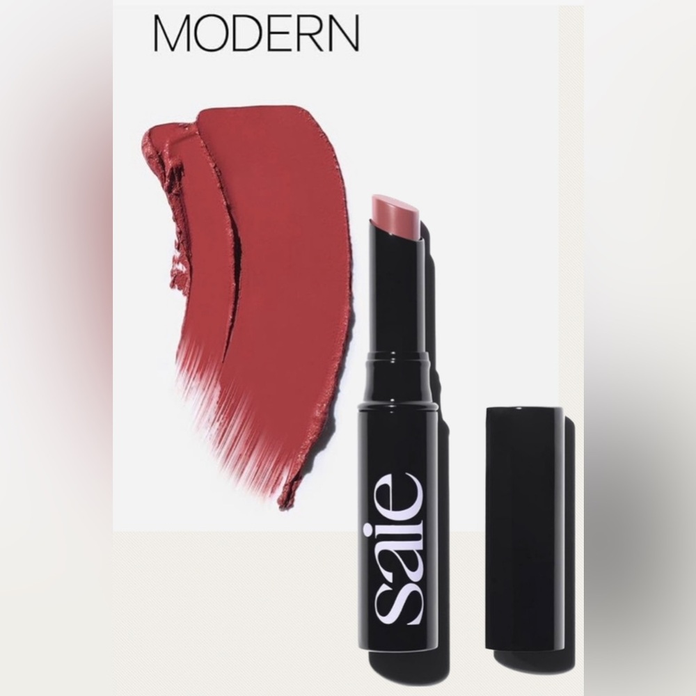 SAIE Lip Blur Matte Blurring Lipstick - MODERN